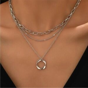 Silver necklace